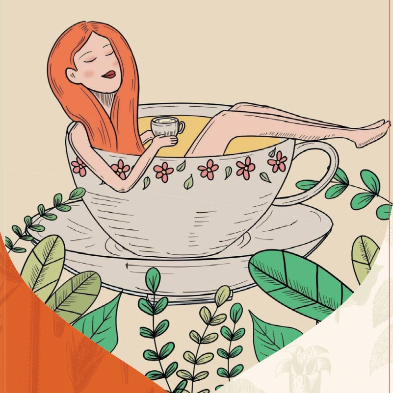 Miscela di tè erbe RILASSANTE, leggero, frizzante, 90g