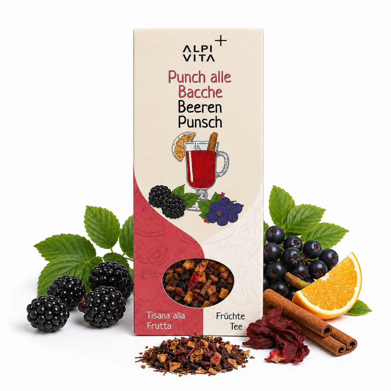 Punch alle Bacche - Tisana alla frutta, 100g