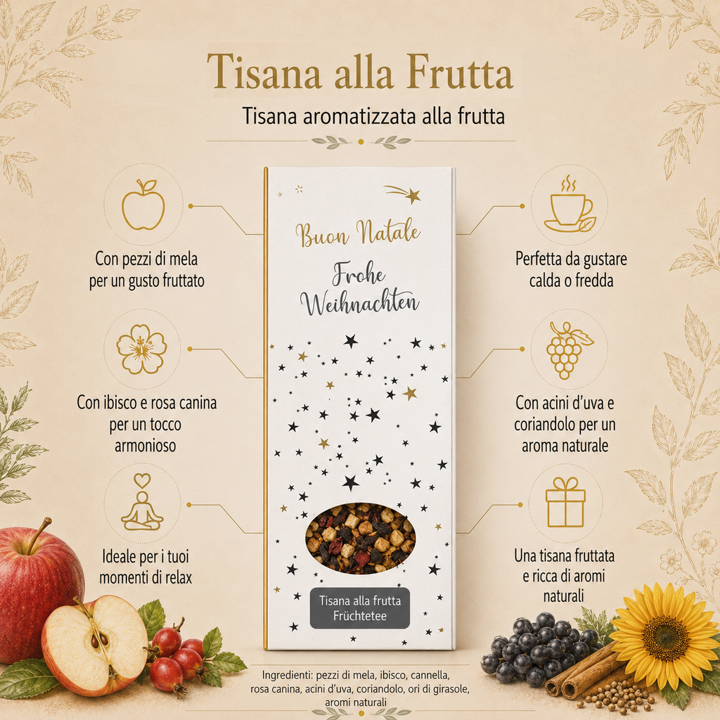 Buon Natale - Tisana alla frutta, 100gr