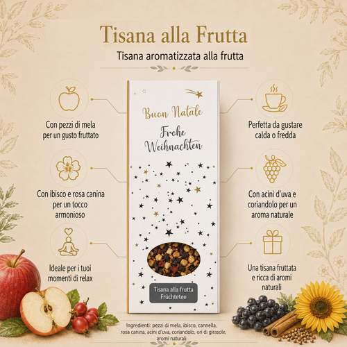 Buon Natale - Infuso alla frutta, 100gr