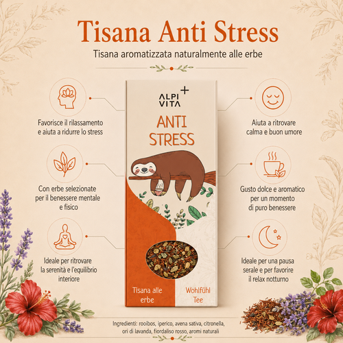 Anti Stress - Tisana alle erbe, 90g