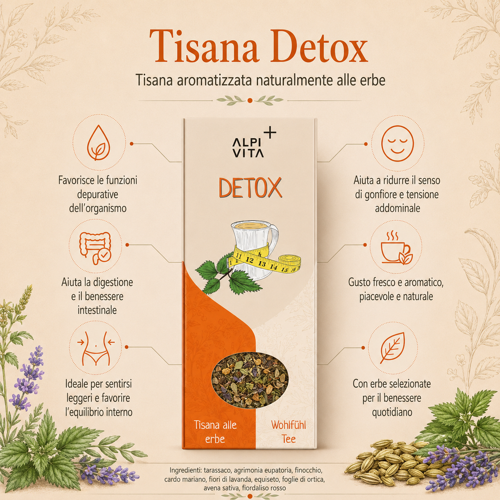 Detox - Tisana alle erbe, 60g