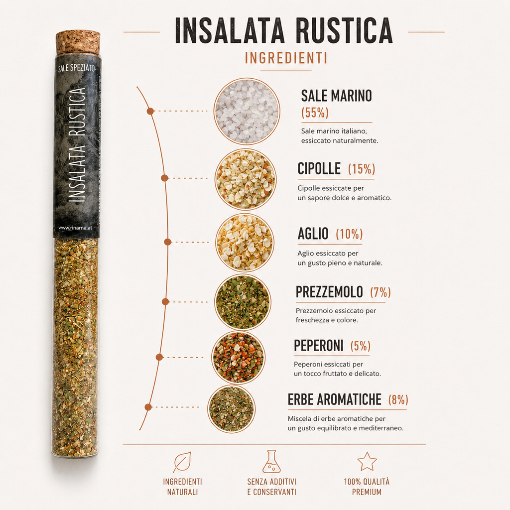 Insalata Rustica - Sale speziato, 19gr