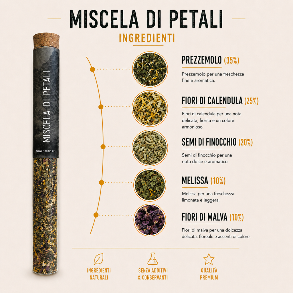 Miscela di petali - Mix di spezie, 7gr