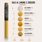 Sale al limone e zenzero - Sale speziato, 33gr