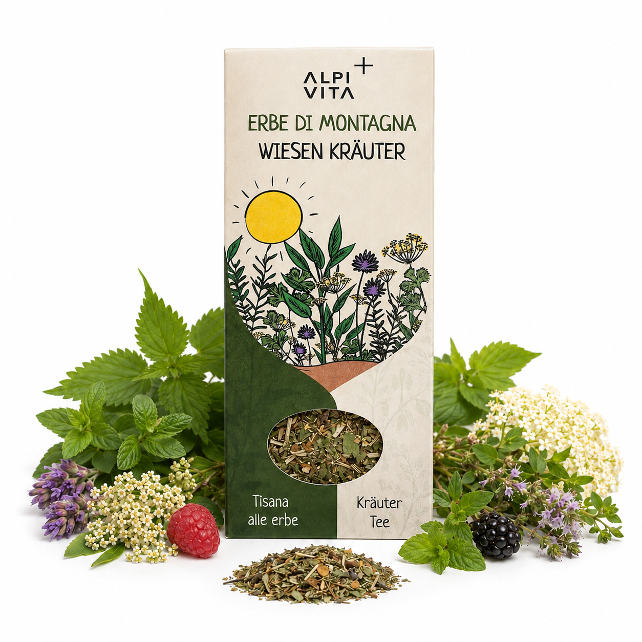 Erbe di montagna- Tisana alle erbe, 50gr