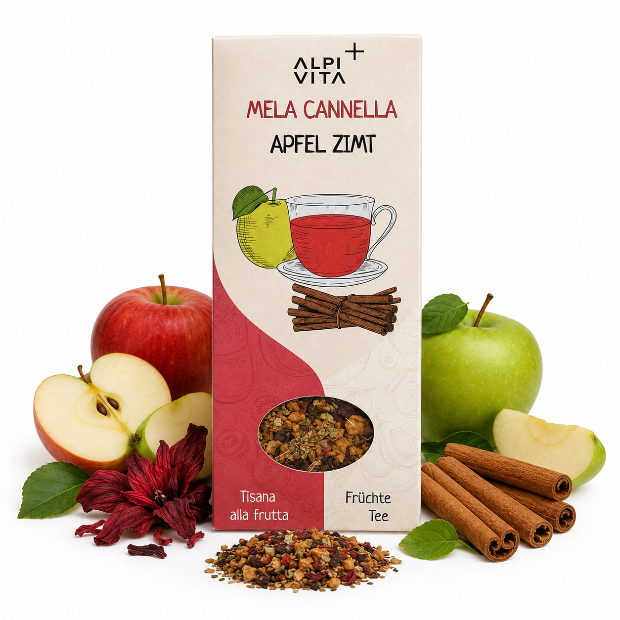 Mela Cannella – Infuso alla frutta, 100g