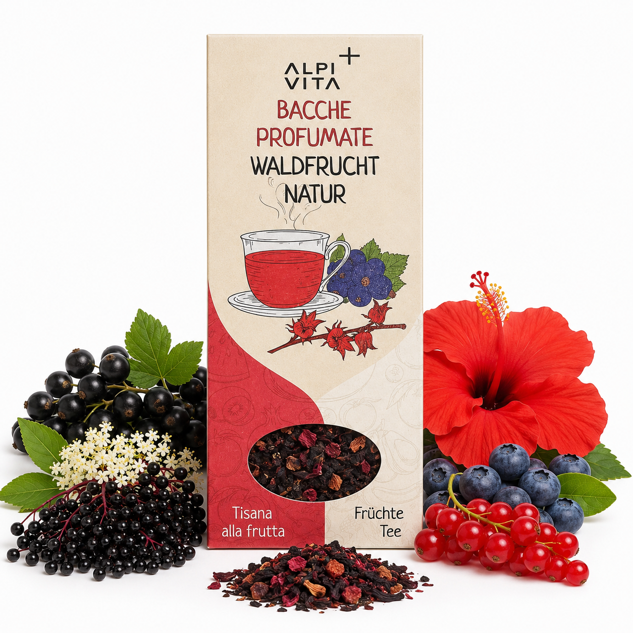 Bacche profumate - Tisana alla frutta, 100gr