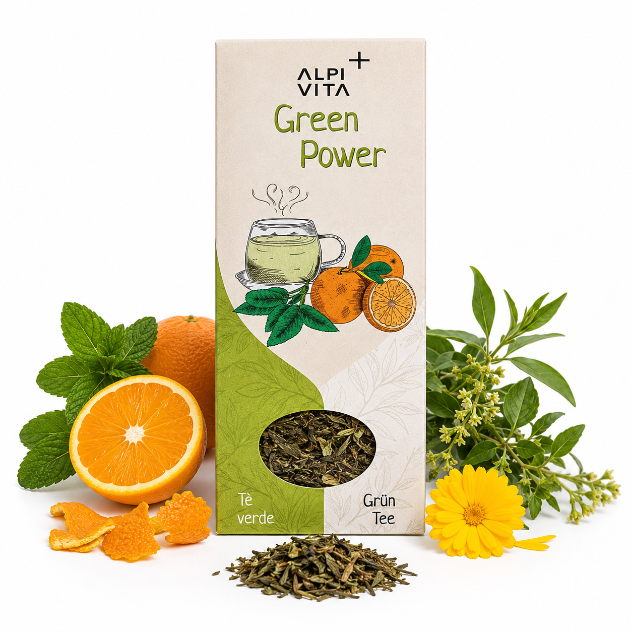 Green Power – Tè verde, 85g