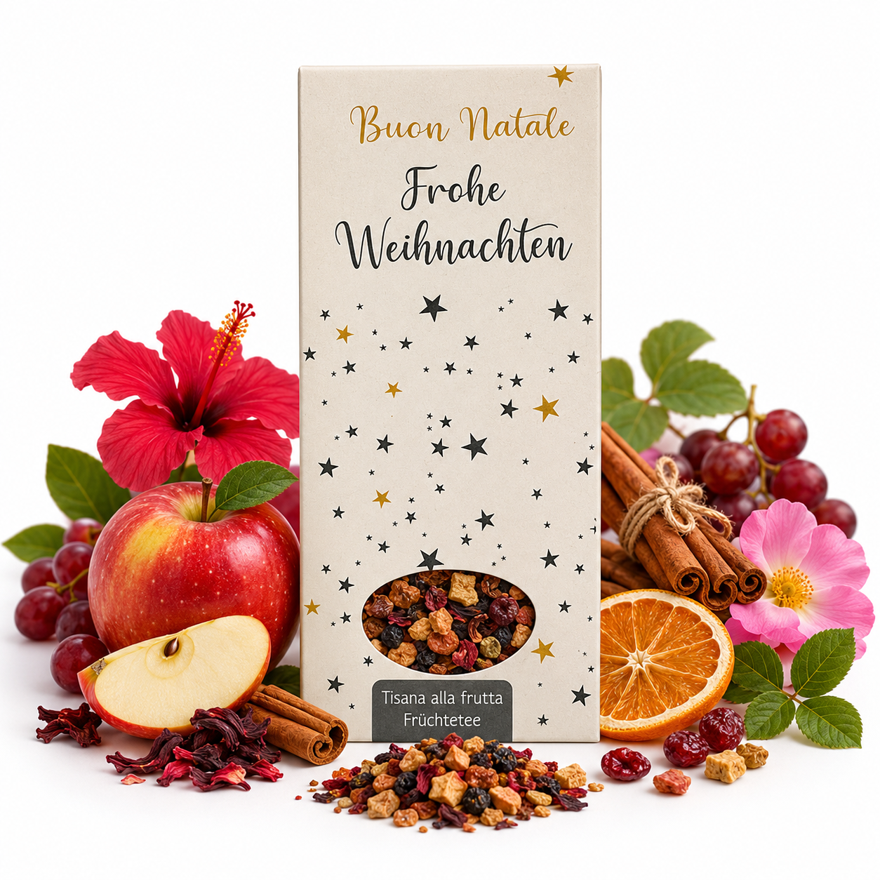 Buon Natale - Infuso alla frutta, 100gr