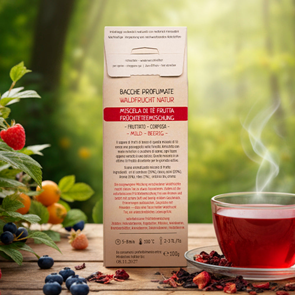 Bacche profumate - Infuso alla frutta, 100gr