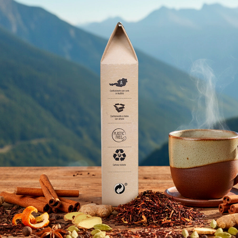 Chai Latte - Tè con rooibos, 90g