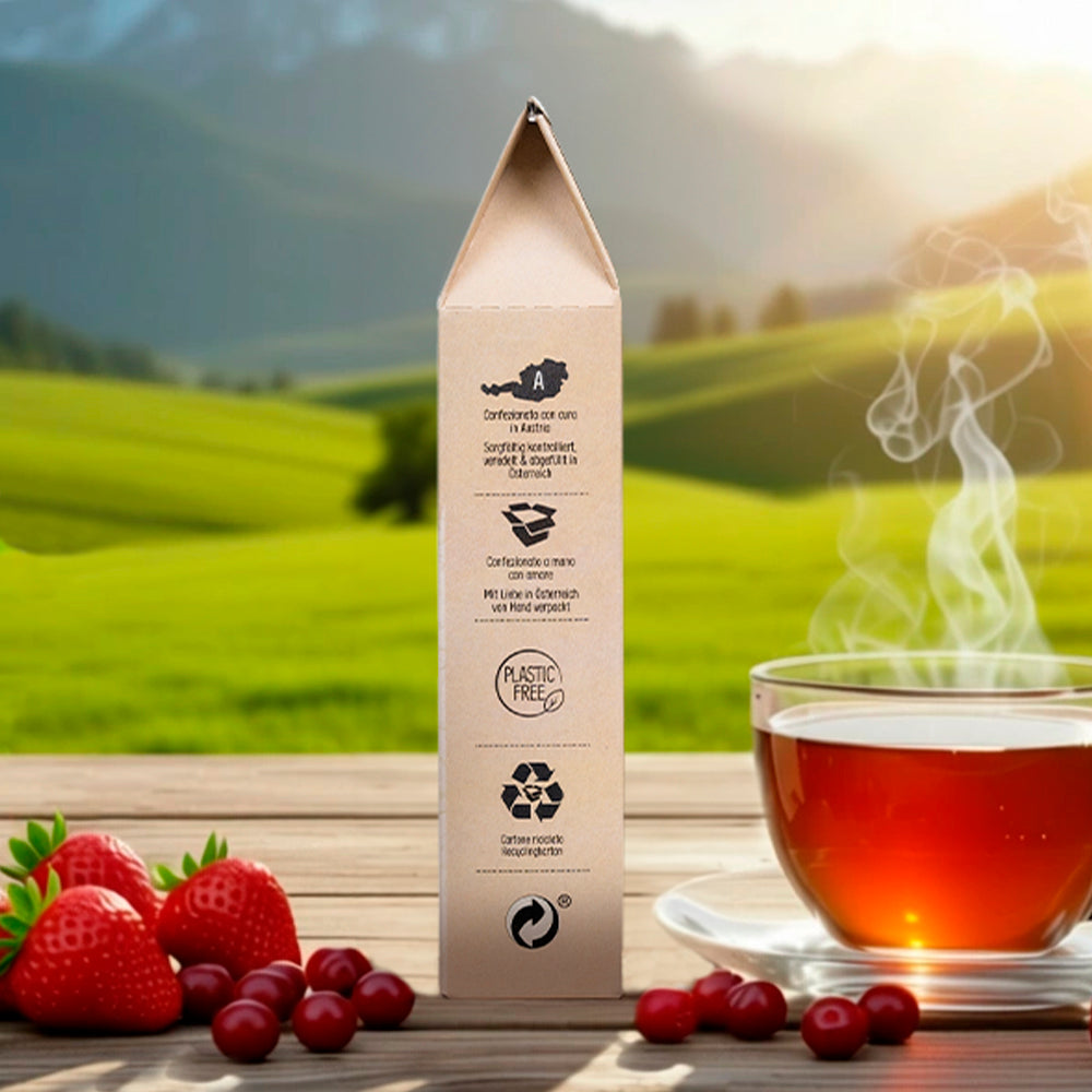 Fragola Cranberry – Infuso alla frutta, 100g