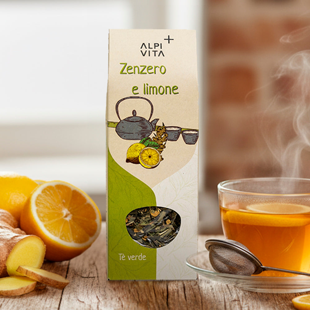 Zenzero e limone – Tè Verde, 85 gr
