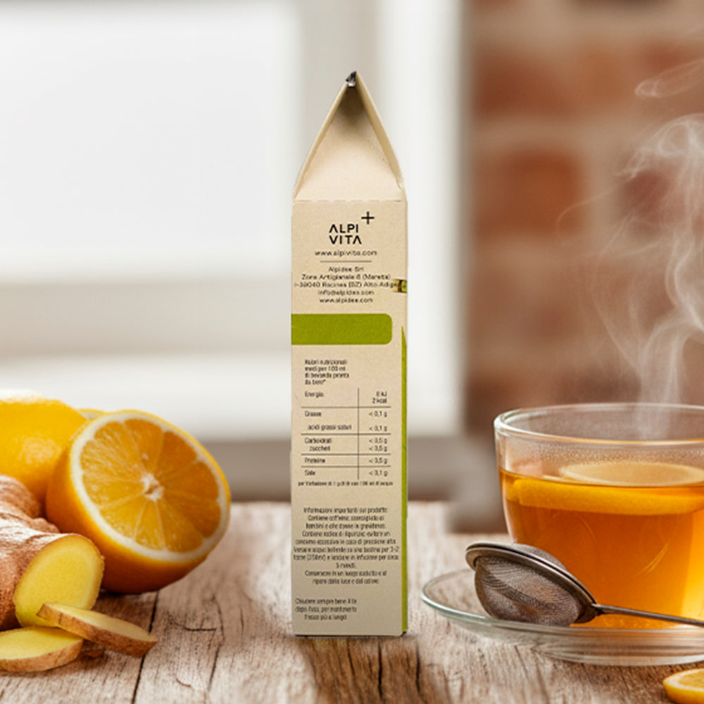 Zenzero e limone – Tè Verde, 85 gr