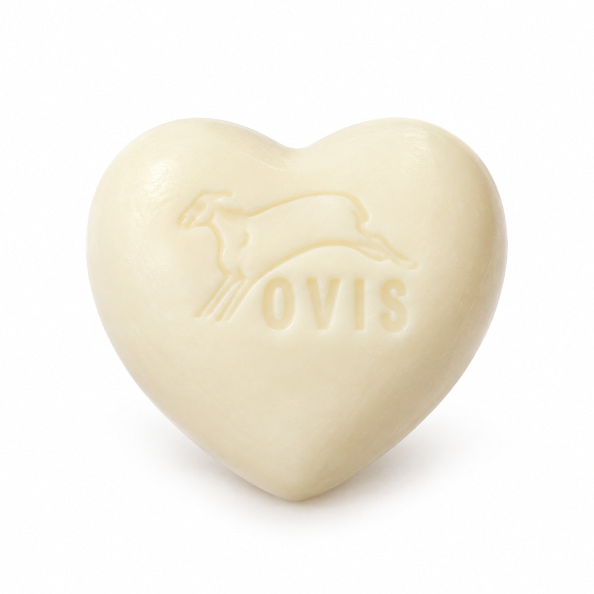 Sapone al latte di pecora Cuore, Profumo di prato, 6,5 cm, 75 g