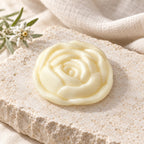 Sapone al latte di pecora Rosa, Profumo di prato, Ø 8 cm, 100 g