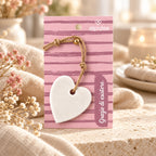 Sapone a cuore con messaggio "Grazie di esistere", 10 g