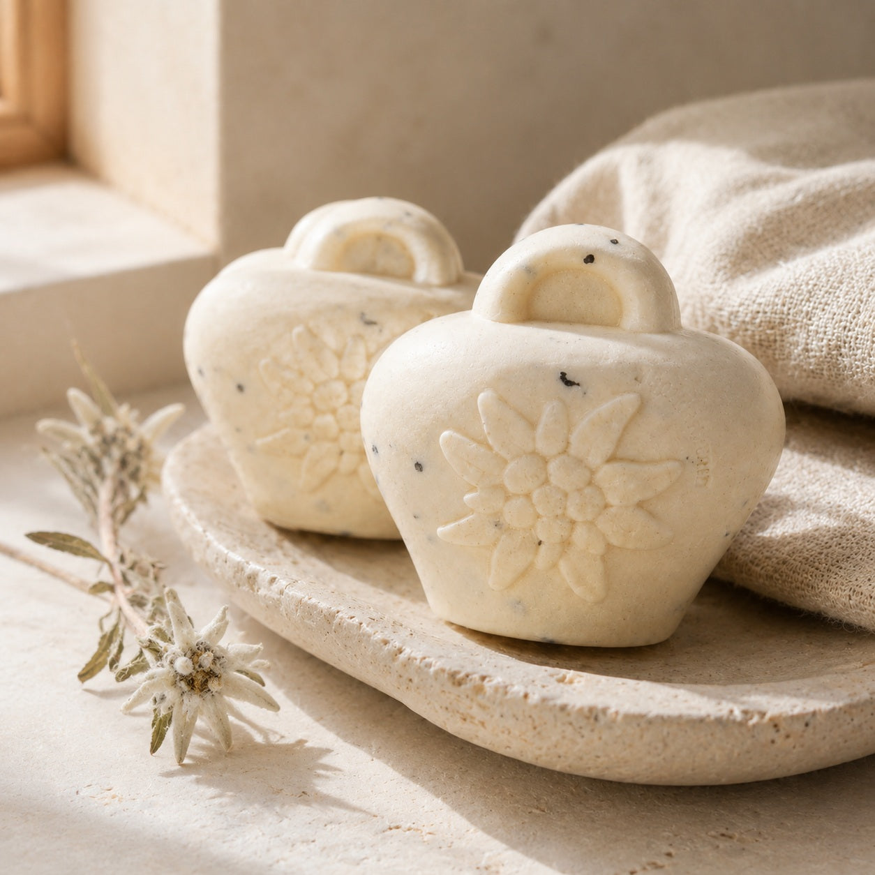Sapone al latte d’asina Stella Alpina – Campana, 60 g
