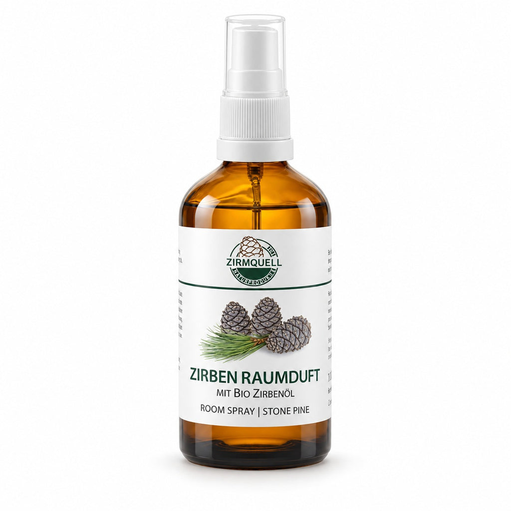 Spray ambiente al cirmolo con olio biologico, 100 ml