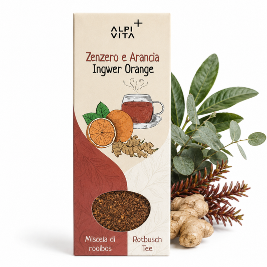 Rooibos Zenzero e Arancia, 100g
