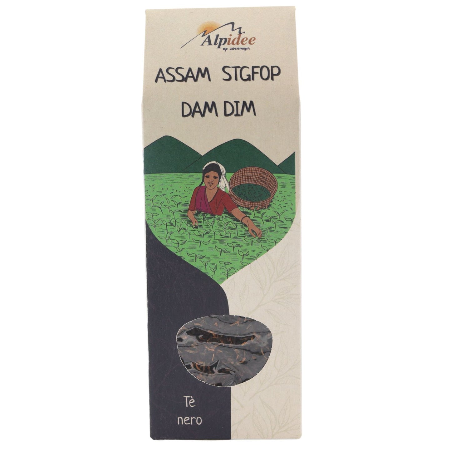 Tè nero ASSAM STGFOP DAM DIM, tè nero dall'India, 90g