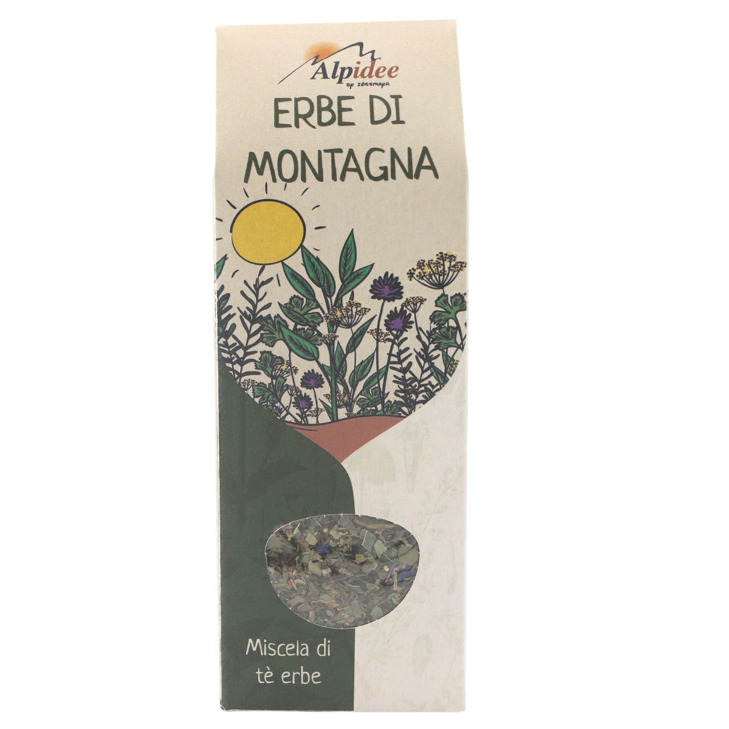 Miscela di Tè alle ERBE DI MONTAGNA, intenso, aromatico, 50g